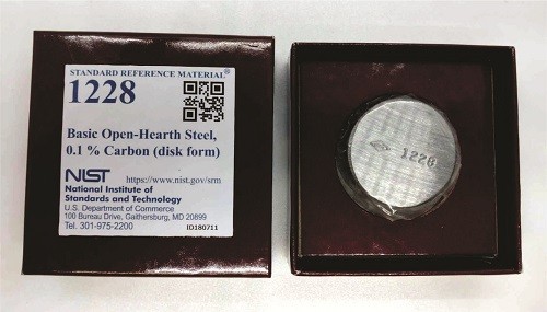 SRM 1228 La鋼，0.1%C標準品
