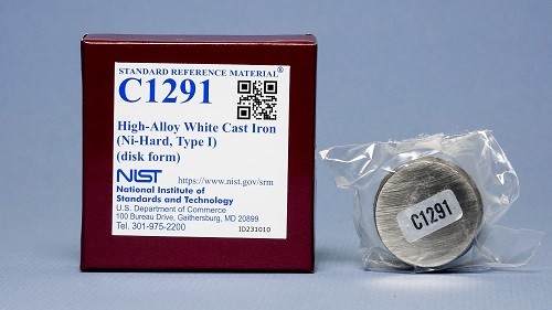 SRM C1291 高合金白口鑄鐵(鎳硬，I型)標(biāo)準(zhǔn)品