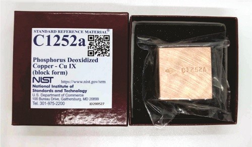SRM C1252a  磷脫氧銅-銅IX標(biāo)準(zhǔn)品