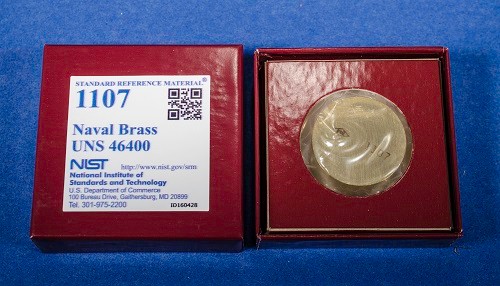 SRM 1107  海軍黃銅UNS 46400標(biāo)準(zhǔn)品