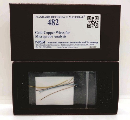SRM 482  微探針?lè)治鲇媒疸~絲標(biāo)準(zhǔn)品
