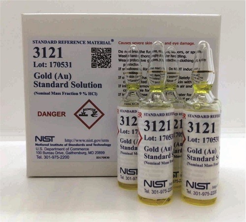 SRM 3121 金(Au)標(biāo)準(zhǔn)溶液