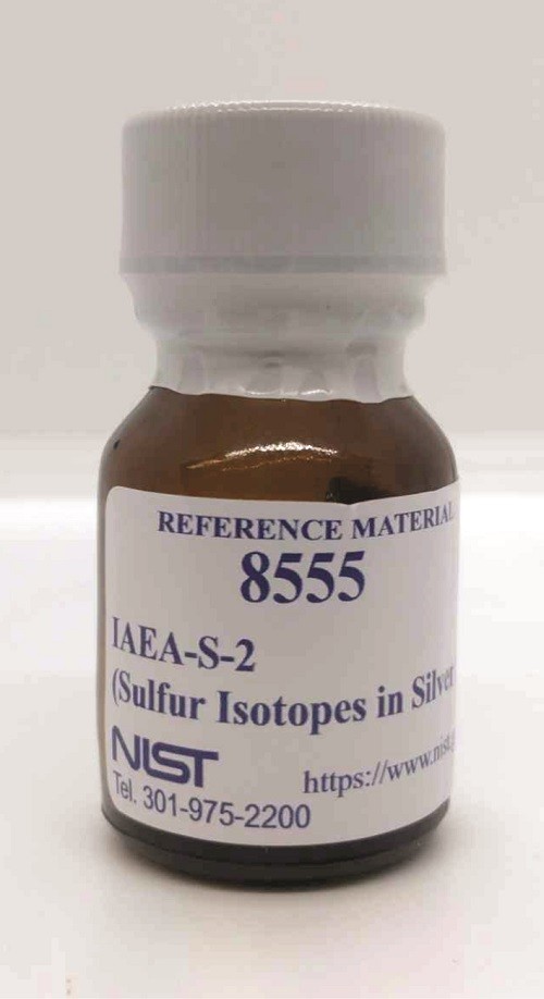 SRM 8555 IAEA-S-2 （硫化銀中的硫同位素）標(biāo)準(zhǔn)品