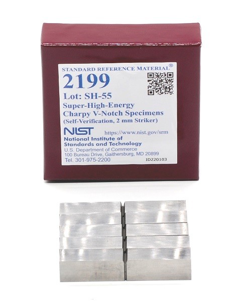 SRM 2199 超高能夏比 V 型缺口試樣標(biāo)準(zhǔn)品
