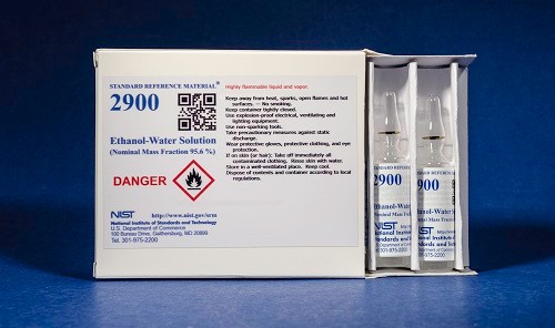 SRM 2899a  乙醇-水溶液標準品(公稱質(zhì)量分數(shù)25%)