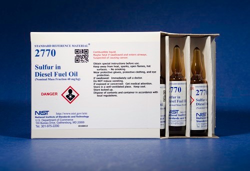 SRM 2770  柴油中的硫標準品(公稱質量分數(shù)40毫克/千克)