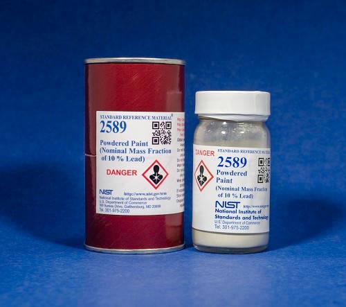 SRM 2589  粉狀油漆標準品(10%鉛的名義質(zhì)量分數(shù))