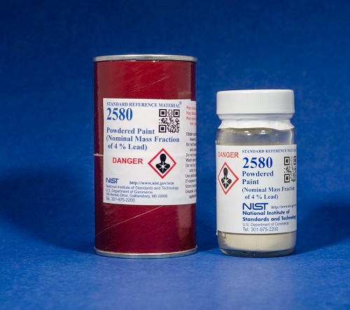 SRM 2580 粉狀油漆標準品(標稱質量分數(shù)為4%鉛)