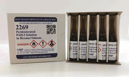SRM 2269  過氘PAH-I溶液在正己烷/甲苯中的作用標(biāo)準(zhǔn)品