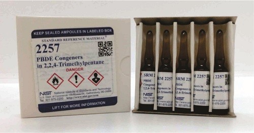 SRM 2257  2，2，4-三甲基戊烷中的多溴二苯醚同系物標(biāo)準(zhǔn)品