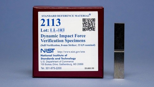 SRM 2113  動態(tài)沖擊力驗證樣本(自驗證，8毫米前鋒；33 kN標稱)