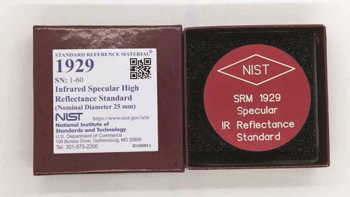 SRM 1929  紅外光譜高反射率標(biāo)準(zhǔn)(公稱直徑25毫米)