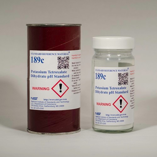 SRM 189c  草酸三氫鉀pH標(biāo)準(zhǔn)品